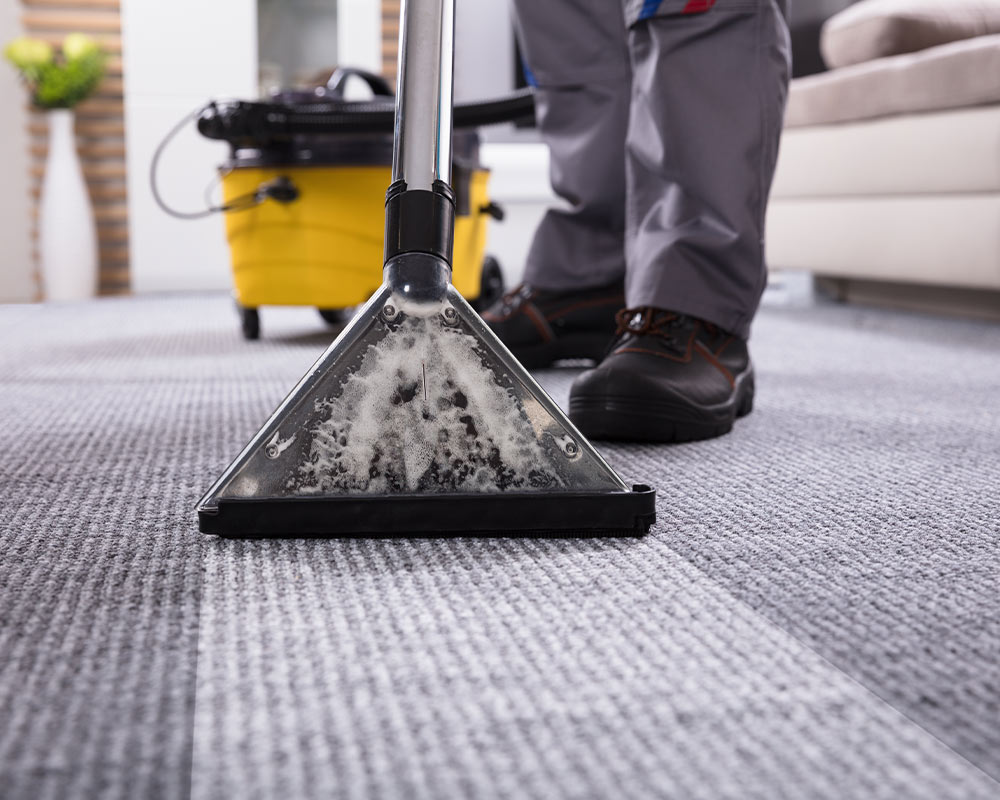 vacuuming gray rug taunton ma